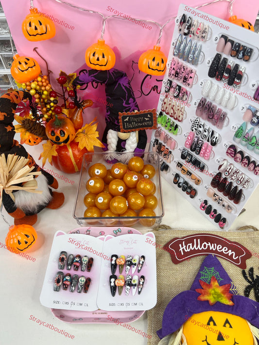 Happy Halloween Themed Mystery Scoop Balls