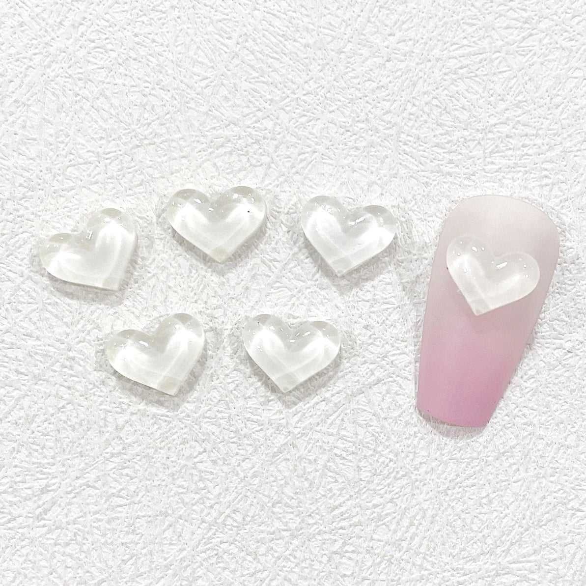 D4 RESIN JELLY HEART MIX