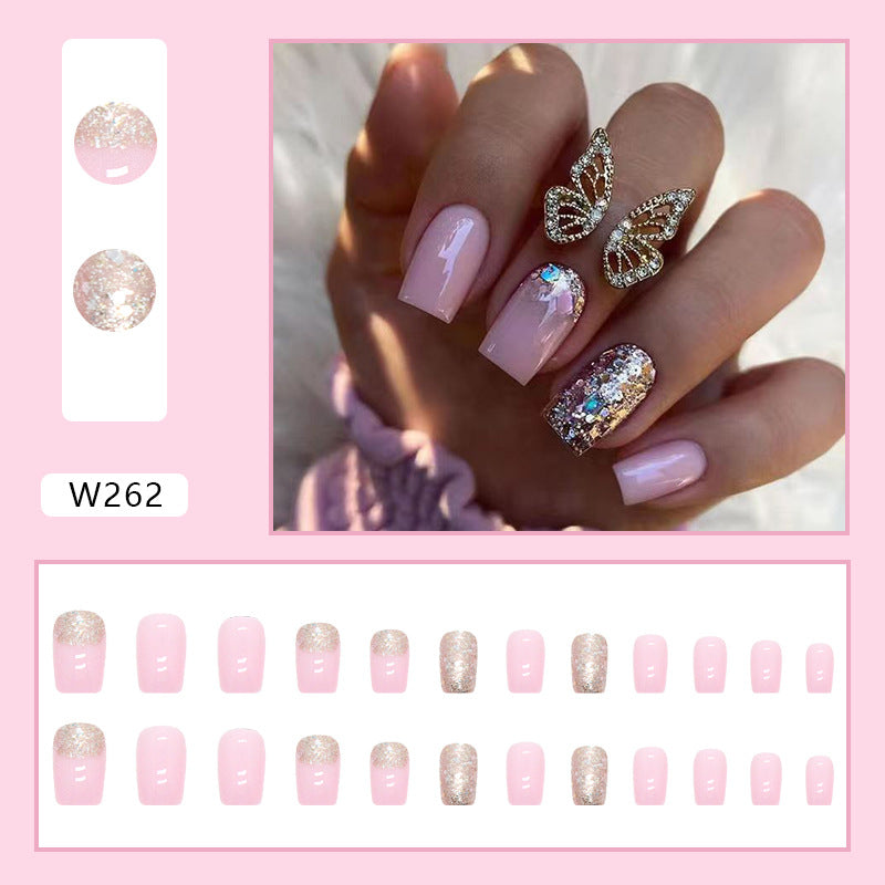 M14 MOISTURIZED GOLD PINK MEDIUM NAIL