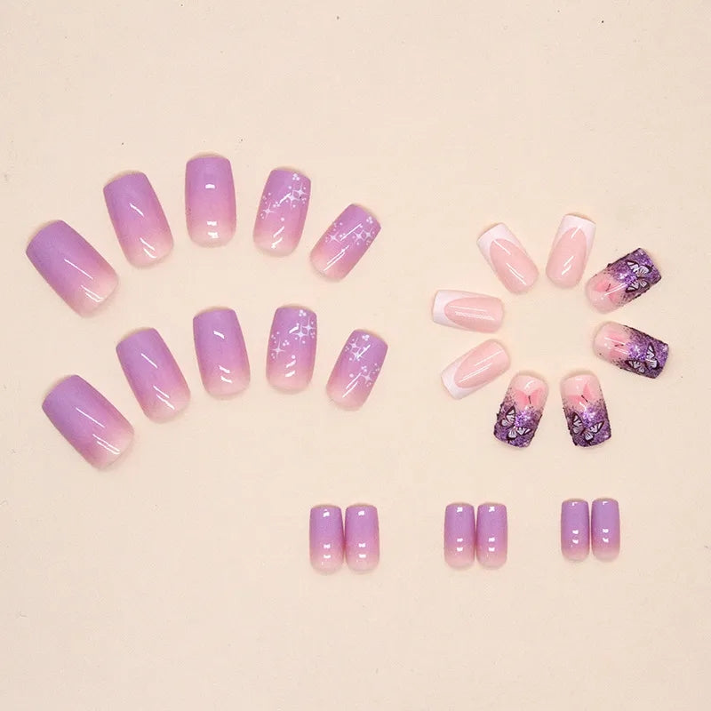 M1 PURPLE GRAPE VIOLET MEDIUM NAIL