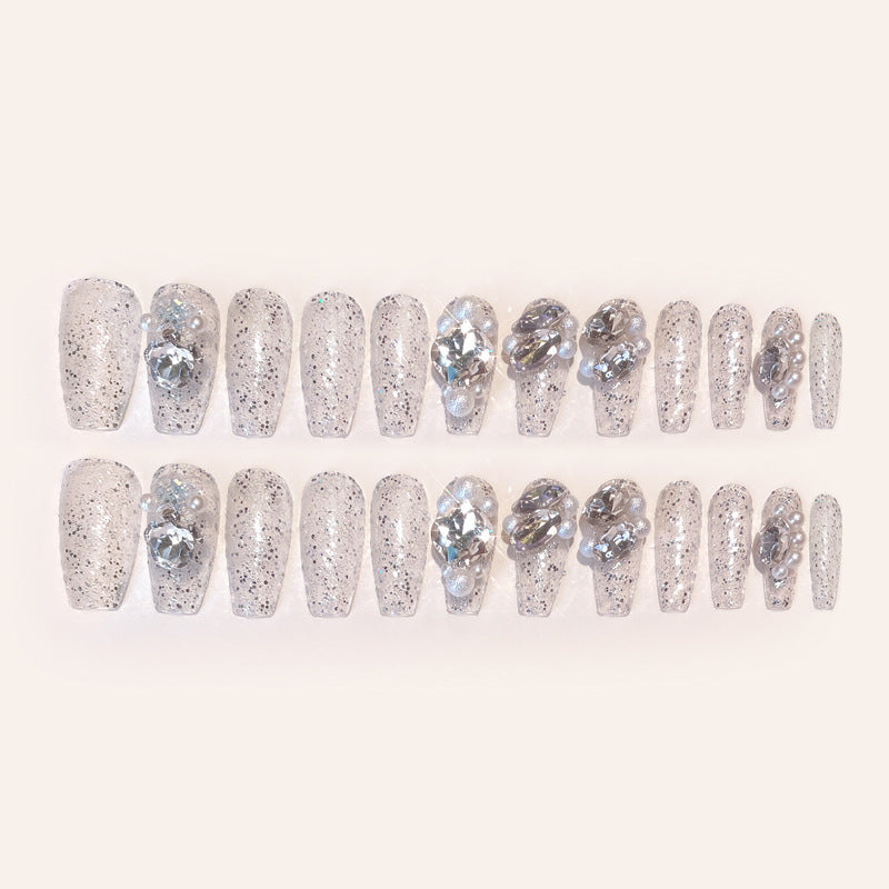 F13 Shining Diamond Luxury MEDIUM NAIL