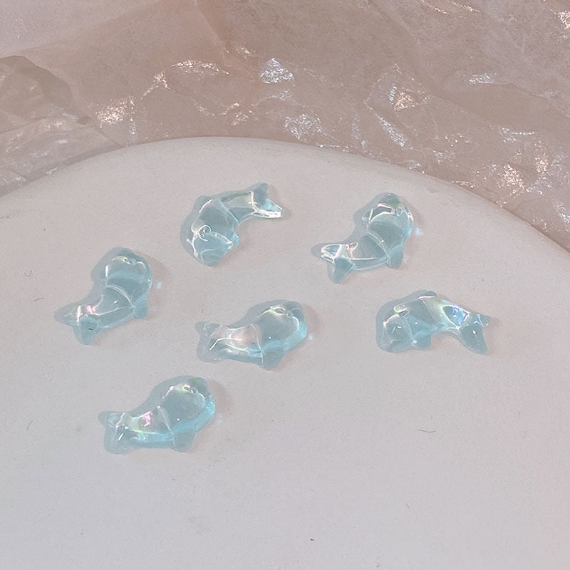 D51 Ice transparent aurora dolphin Mix