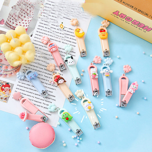 CARTON CUTE NAIL CLIPPERS